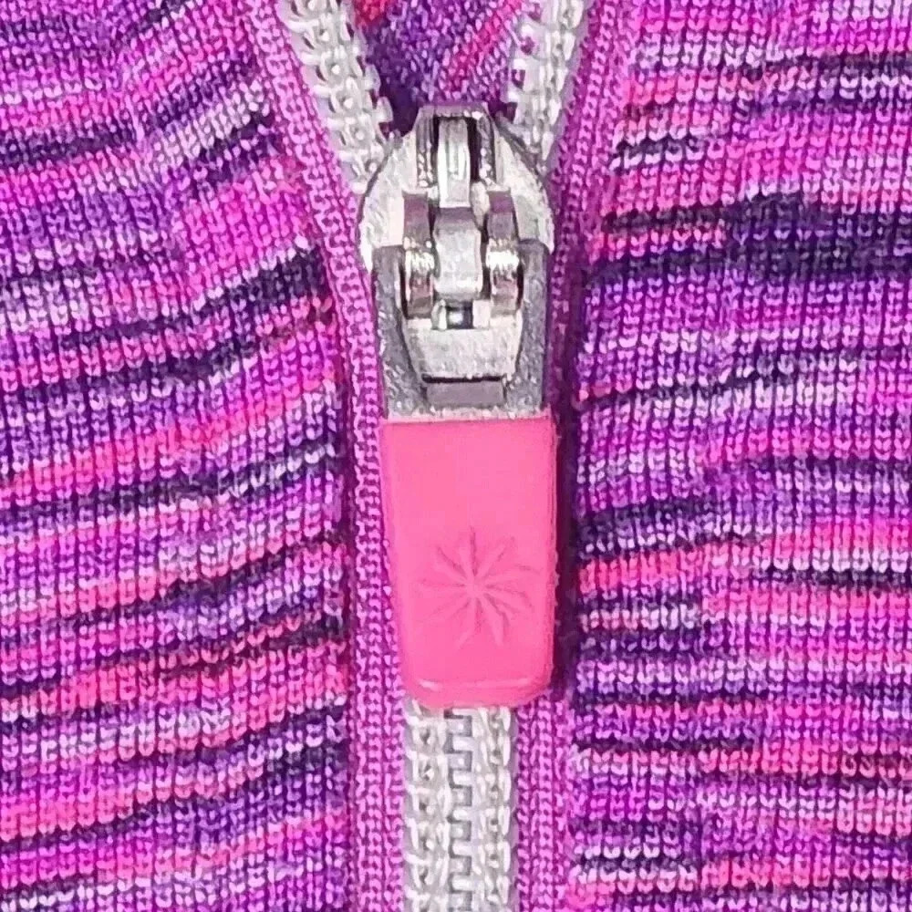 Athleta Women's Pullover Half-zip Small Pink Purple Poly Spandex LS Run Crossfit - Picture 4 of 16